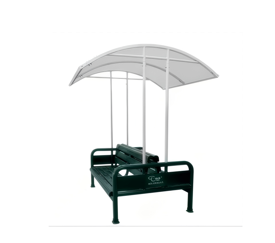 Double sided resting chair on the court